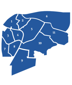 Makelaars vergelijken in wijken in Zoetermeer (kaart)