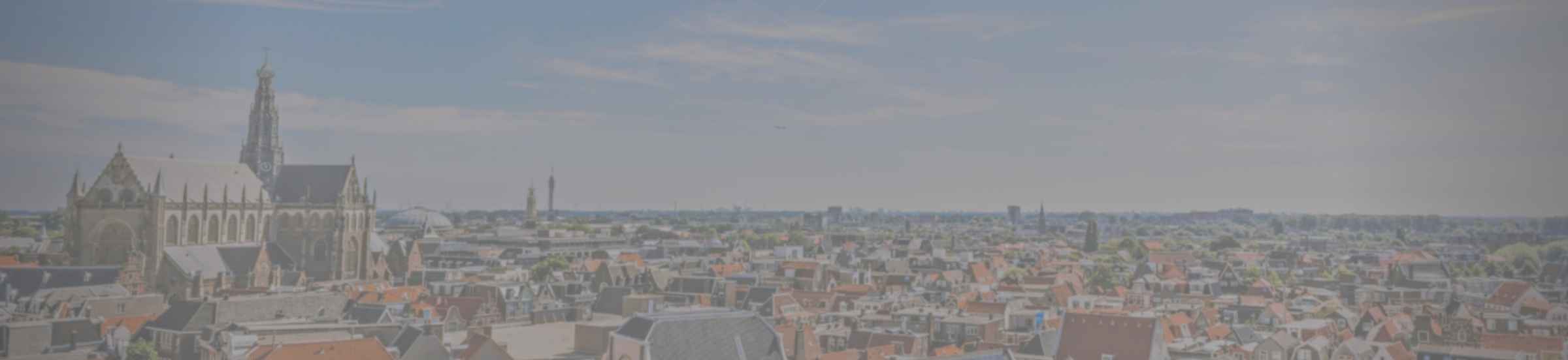 Lucht foto Haarlem