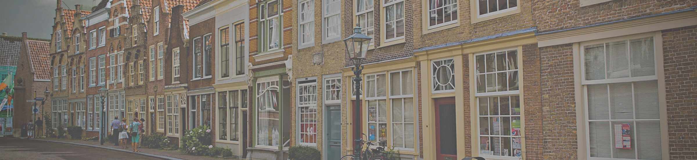 Straat in Dordrecht